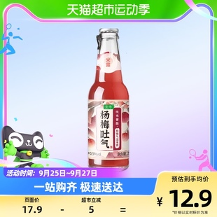 麦序气泡米酒杨梅味230mlx1瓶低度微醺夏日冰饮少女糯米酒米露