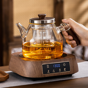 电陶炉煮茶壶玻璃烧水泡茶专用侧把壶耐高温家用养生花茶功夫茶具