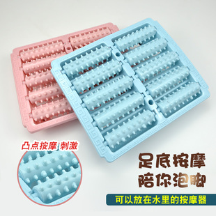 加大号足底滚轮按摩器足疗脚底板按压滚轮式 足底双足防水抖音同款