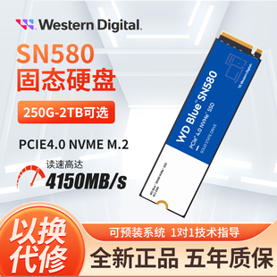 1TB 西部数据SN570 580 2TNVME 850X 固态硬盘M.2SSD 770 500G
