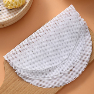 纸垫子 蒸包子垫硅胶蒸笼布不粘笼屉布垫布家用食品级蒸馒头专用