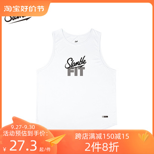 训练跑步健身衣 新款 运动背心FIT篮球t恤速干透气无袖 SLAMBLE夏季