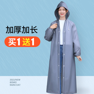 雨衣单人加厚长款 全身防暴雨儿童成人男款 外穿雨披一次性一体雨服