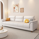 北欧布艺沙发小户型现代简约乳胶客厅整装 科技布三人位网红款 组合