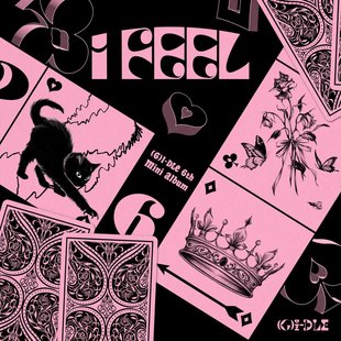 feel 女娃新专辑 GIDLE DLE 现货 周边写真小卡 迷你6辑