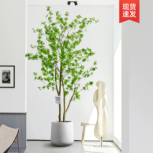 饰落地摆件仿真花 吊钟树仿真绿植假植物马醉木室内大型盆栽客厅装
