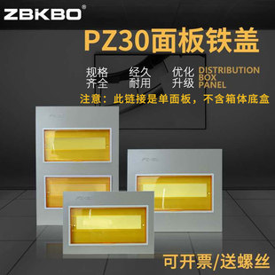 家用配电箱盖板PZ30面板强电箱盖子10 20回路电表箱盖板
