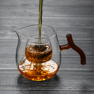 单壶 小青柑专用泡茶壶电陶炉煮茶冲茶器家用耐热玻璃茶具茶杯套装