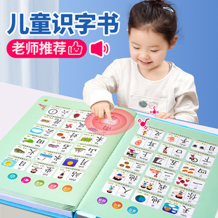 儿童识字大王3000字卡片点读机早教发声书幼儿园认字有声玩具全套