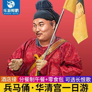 陶大人团 西安旅游兵马俑跟团一日游华清宫可选长恨歌门票8人小团