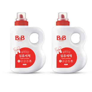 2瓶正品💰 自营 韩国B&B保宁进口天然婴儿宝宝专用洗衣液1800ml