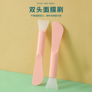 美容院化妆刷涂抹清洁泥膜专用调面膜碗和刷子工具 硅胶面膜刷套装