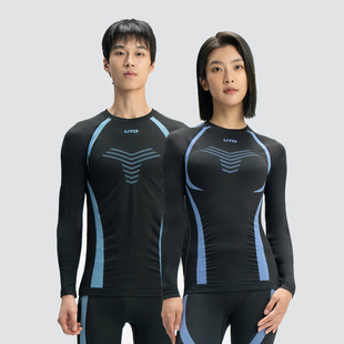 跑步压缩衣 滑雪保暖内衣套装 女冬季 UTO悠途户外运动速干衣男士