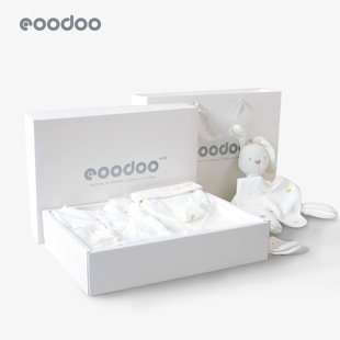 新生儿礼盒衣服秋冬初生满月宝宝见面礼物用品 eoodoo品嘟婴儿套装