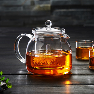 绿昌明玻璃煮茶壶耐高温大号泡茶壶家用电陶炉专用烧水壶加厚茶具