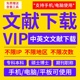 中国知VIP文章文献下载会员中英文检索账户账号购买充值卡下载