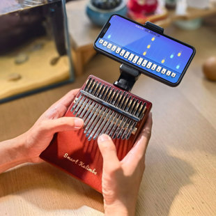 智乐卡林巴智能拇指琴游戏初学者男生女生便携式 17音易学乐器正品💰