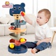 宝宝益智趣味轨道滑球塔0 3岁婴儿滚滚球早教叠叠转转乐1 2玩具塔